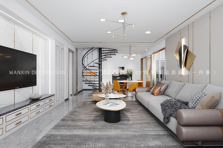 夢之園舊房改造客餐廳裝修效果.jpg 夢之園舊房改造客餐廳裝修效果.jpg