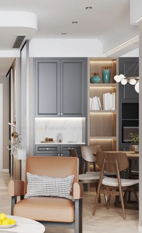 餐廳餐邊柜效果圖 餐廳餐邊柜效果圖